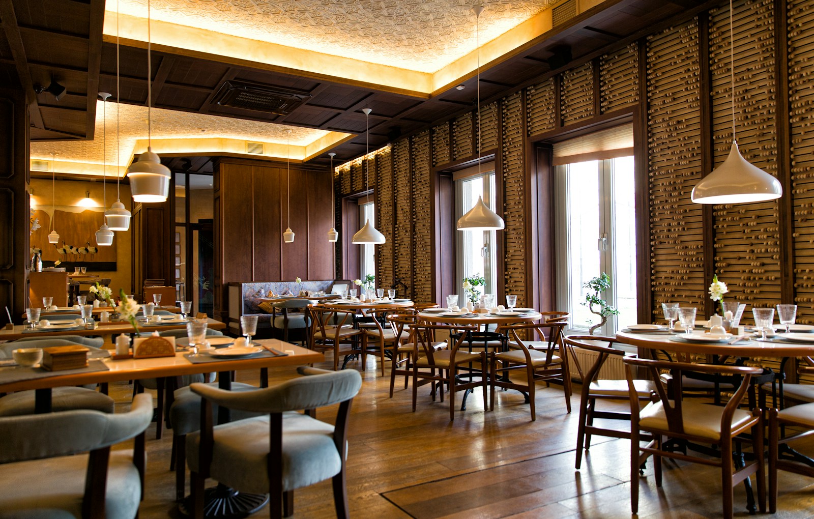 Ambiente ilustrativo de un restaurante